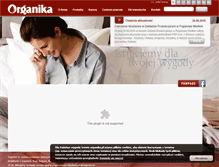 Tablet Screenshot of organika.pl