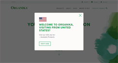 Desktop Screenshot of organika.com
